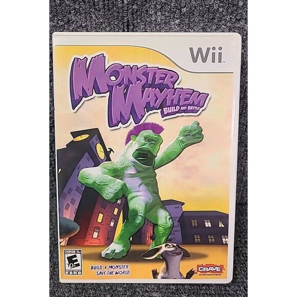 Wii Monster Mayhem: Build and Battle (Nintendo Wii, 2009) Tested - Picture 1 of 4